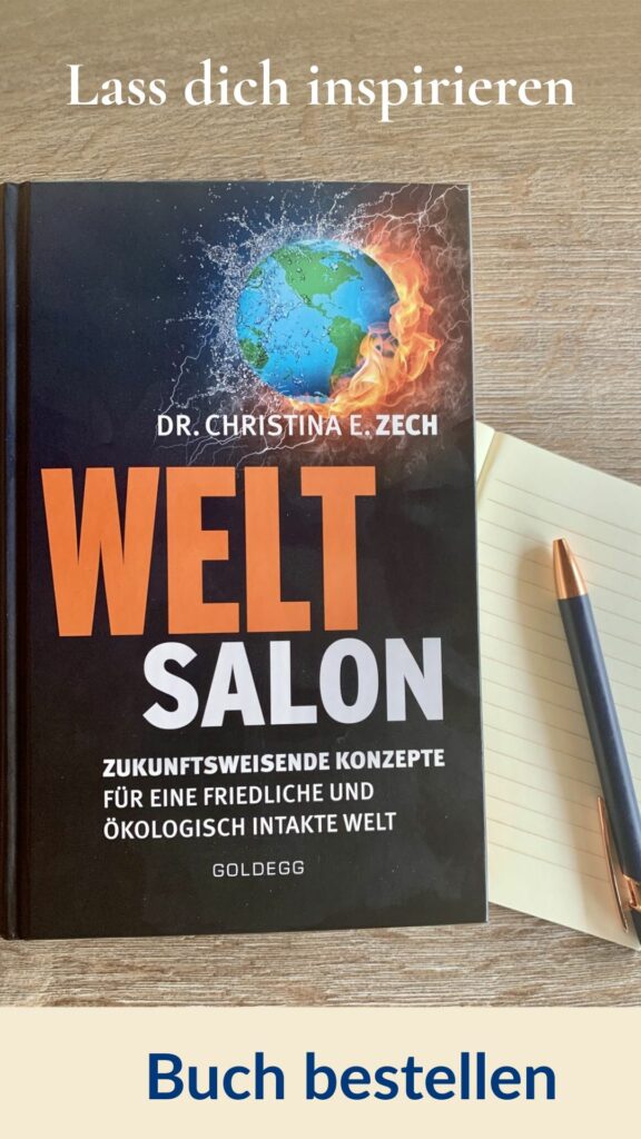 Weltsalon Buch- Ressource Glückscoach Christina Zech